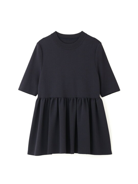 楽天市場】【SALE／60%OFF】ドライストレッチペプラムニットトップス  