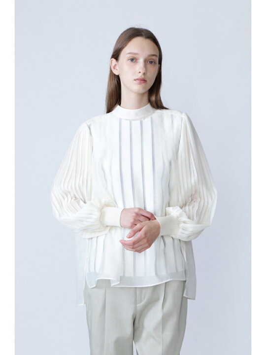 楽天市場】【SALE／50%OFF】◇シアープリーツブラウス ADORE アドーア 