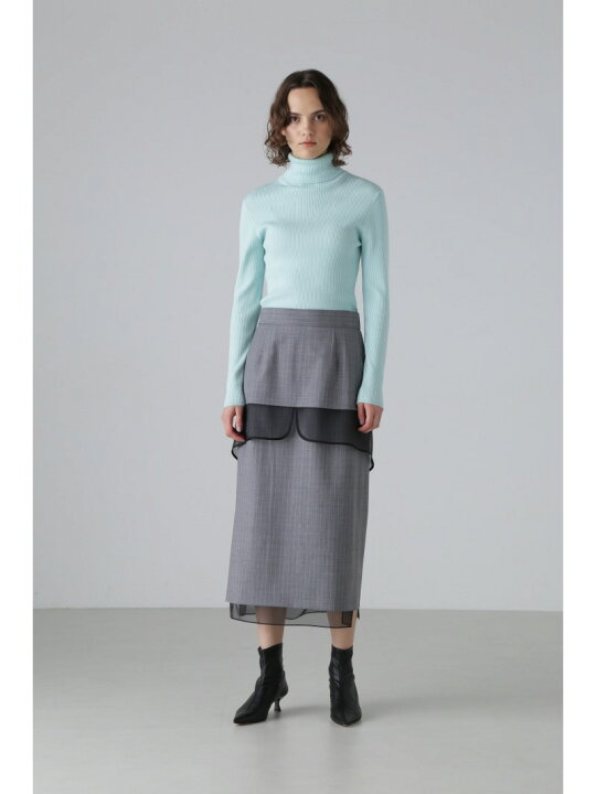 楽天市場】【SALE／50%OFF】クリアストライプスカート ADORE アドーア  
