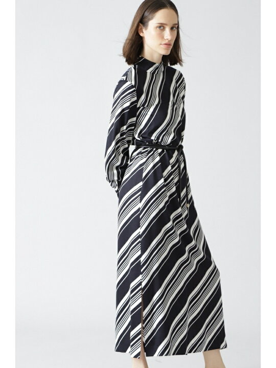 楽天市場】【SALE／50%OFF】バイヤスストライプワンピース ADORE 