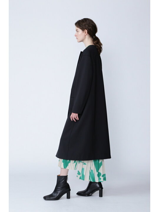 楽天市場】【SALE／50%OFF】ツイルストレッチノーカラーコート ADORE 