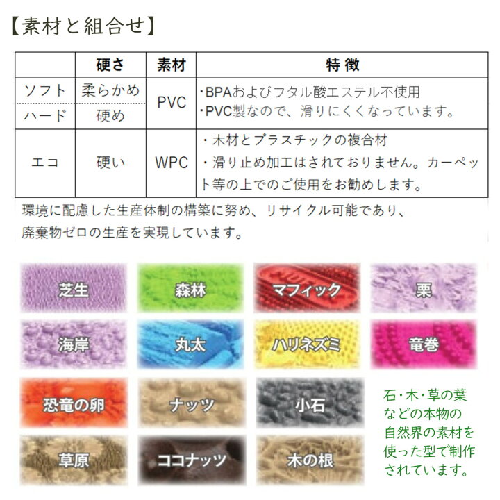 MUFFIK マフィックタイルズ・ミディアム フットタイル MF20 知育玩具 マット パズル タイル プレイマット 足裏 刺激 子供部屋 男の子 女の子 かわいい 海外 おしゃれ カラフル おもちゃ プレゼント 誕生日 知育玩具の adoshop アドショップ