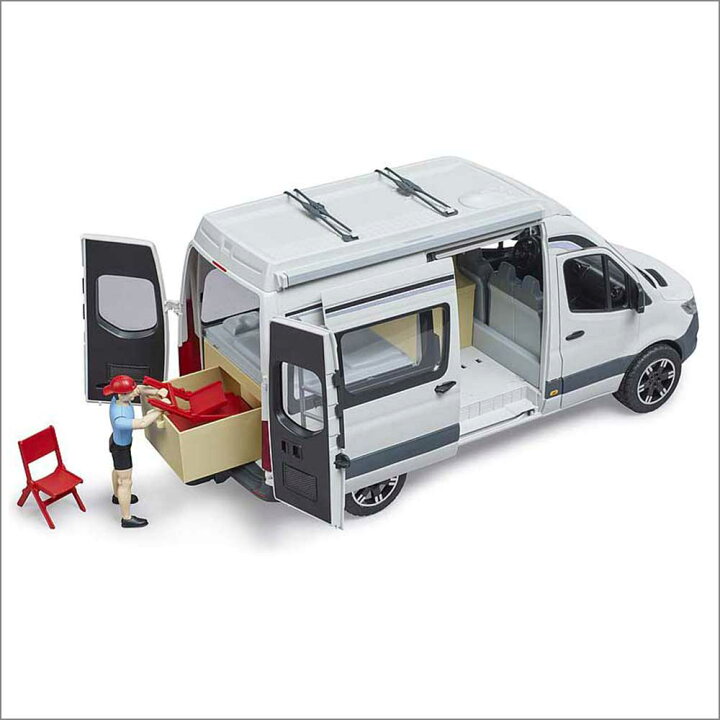 楽天市場】ラッピング可 働く車 MB キャンピングカー BR02672 知育遊び 