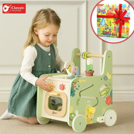 クラシックワールド キッチン ウォーカー 手押し車 キッチン 知育玩具 赤ちゃん おもちゃ 1歳 2歳 出産祝い お誕生日プレゼント クリスマスプレゼント ギフト 孫