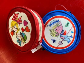 水森亜土「2wayラウンドポーチ」昭和レトロシリーズ