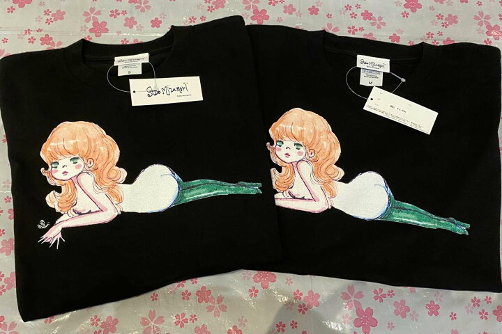 楽天市場】水森亜土AdoToyBoxバックプリント入オリジナル半袖Tシャツ 