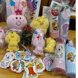 水森亜土ぬいぐるみ「みーたん」「うさぎちゃん」