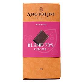 【アンジョリーニ】ブレンドチョコレート 73％ カカオ 50g イタリア産 アルティザンショコラ