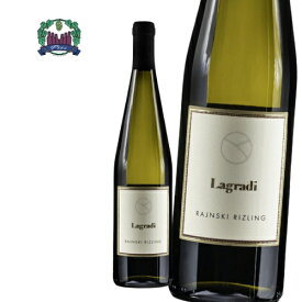 「クロアチアワイン」・Lagradi・白ワイン・辛口・葡萄品種：リズリング・産地:中央クロアチア・2018年　750ml