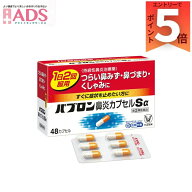 【指定第(2)類医薬品】パブロン 鼻炎カプセルSα(48カプセル(セルフメディケーション税制対象))【パブロ…