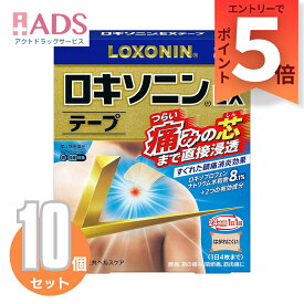【第2類医薬品】ロキソニンEXテープ21枚入り ≪10セット≫ セルフメディケーション税制対象
