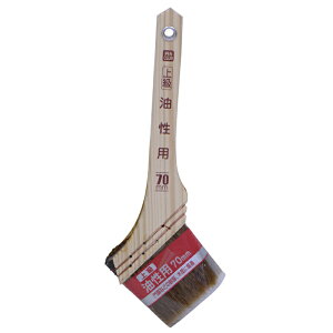 刷毛 アサヒペン PC上級油性用 CYP-70 70mm 油性塗料、油性ペンキ用刷毛(ハケ)