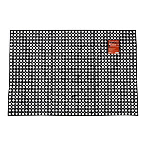 有孔ラバーマット ゴムマット 転倒防止マット 約100cm×150cm×2.2cm RM-1050 屋外 駐車場 雪道 通路 庭 滑り止め アサヒペン