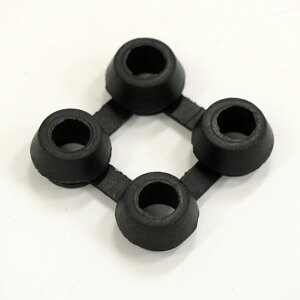 ラバーマット 有孔ラバーマット用 ジョイントパーツ 連結パーツ RM-JP 7x7x2cm 屋外 駐車場 雪道 通路 庭 滑り止め アサヒペン