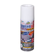 道路線引き用スプレー 極太線用 400ml 約15cm幅 白 アサヒペン ホワイト 白線引き