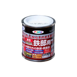 油性高耐久鉄部用 1/12L ツヤ消し白 油性塗料 ペンキ
