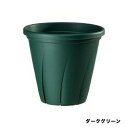 根はり鉢　8号　ダークグリーン　大和プラスチック　園芸用品・ガーデニング用品