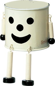 ブリキマンポット m 2786−B−AI ケー・イー・アイ ガーデニング 園芸用品 家庭菜園 鉢 プランター