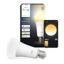 【公式】 Philips Hue スマート電球 E26 100W相当 ホワイトグラデーション │ フィリップスヒュー スマート照明 フィリップスヒュー Alexa対応 1600lm 電球色 昼白色 調光 調色 スマートホーム 間接照明 LED スマートライト 音声操作 アプリ操作 Matter対応 【後継品】