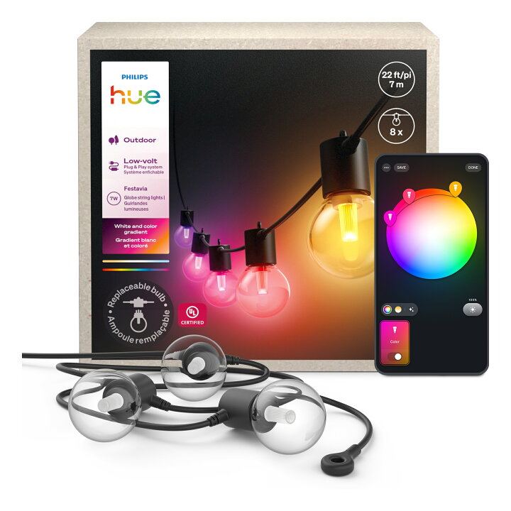楽天市場】【公式】Philips Hue スマートライト アウトドア ストリング 