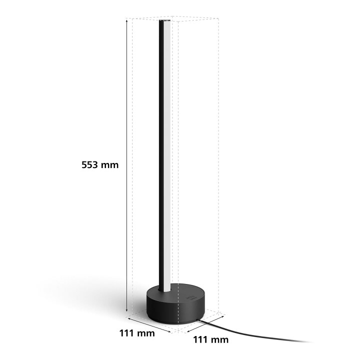 楽天市場】【公式】Philips Hue Gradient Signe table black 