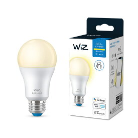 【公式】WiZ スマート電球 電球色 e26 60w │ ウィズ スマート照明 LED 電球 アレクサ対応 スマートライト スマートホーム 間接照明 音声操作 アプリ操作 単品 セット