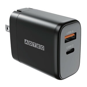 AhebN PD[d 65W 2|[gyUSB-C+USB-AzApple MacBook Air Pro^iPhone17 Air Pro^Google Pixel10 ProȂǍŐVm[gPCX}zΉ Nintendo SwitchΉyPD3.0/GaN (KE) zubNPD3.0 APD-V065AC-BK APD-