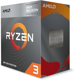 【国内正規品】AMD Ryzen 3 4300G With Wraith Stealth Cooler 100-100000144BOX [Ryzen3 4300G BOX] 4.1GHz 4コア 8スレッド 65W AMD CPU AM4 3年保証 0730143313988