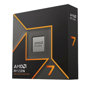 yKizAMD Ryzen 7 9700X without Cooler 100-100001404WOF [Ryzen7 9700X WOF] 3.8GHz/5.5GHz 8RA / 16Xbh 65W AMD CPU AM5 3Nۏ 0730143315593