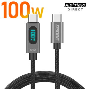 AhebN X}[gj^O LED\ eMarker 1.2m Type-C PD[dΉ 100Wi20V/5A)Ή USB2.0 480Mbps ubN APC-V1210CC-U2-LEDD