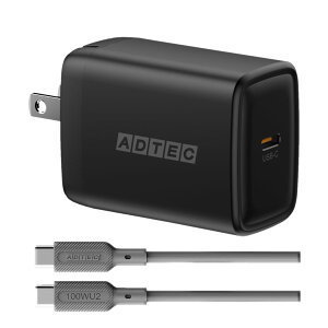 �A�h�e�b�N 65W PD�[�d�� 3�|�[�g(USB-Cx2+USB-A) ���^ �R���p�N�g �����[�d �}���[�d PD �[�d�� GaN Apple MacBook Air Pro�^iPhone17 Air Pro�^Google Pixel10 Pro �m�[�g �X�}�z Nintendo Switch PD3.0 �u���b�N �z���C�g AP
