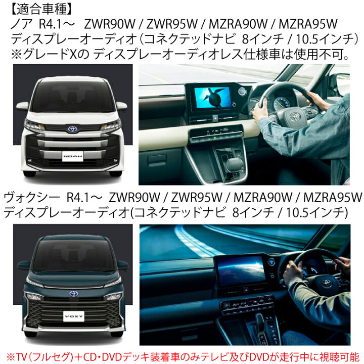 楽天市場】ノア ヴォクシー 90系 8インチ 10.5インチ ディスプレイ 