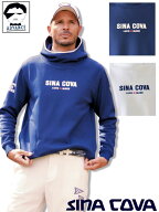 シナコバ ゴルフ sina cova 2025新作秋冬 長袖トレーナー ちょいワル 大きいサイズ メンズ sinacova マリ…