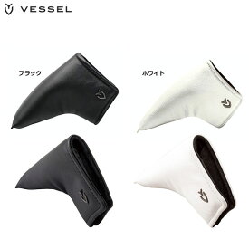 朝日ゴルフ VESSEL（ベゼル）本革製パターカバー ブレード型用 【PC23118】 Genuine Leather Putter Cover