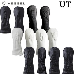 �y�ꕔ���[OK�zVESSEL�i�x�[���jLUX HEADCOVER EMBOSSED �yHC1123�z UT ���[�e�B���e�B�p�y�����S���t�z