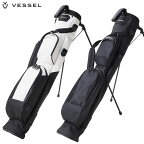 【日本限定モデル】VESSEL（ベゼル）Pencil Bag【5030120】 ミニスタンドバッグ 【朝日ゴルフ】（ペンシルバッグ）