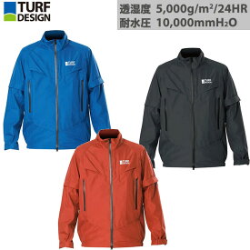 TURF DESIGN レインジャケット【TDRW-2370J】【ターフデザイン】【朝日ゴルフ】