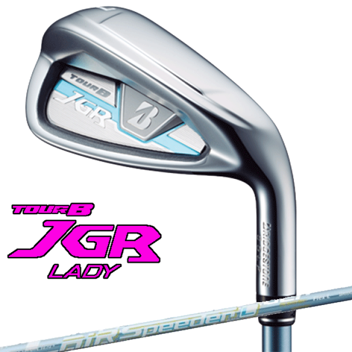 楽天市場】BRIDGESTONE GOLF TOUR B JGR LADY IRON （2017） 単品 ...