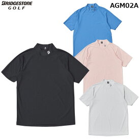 BRIDGESTONE -ブリヂストン- 24年春夏 【B-02】 半袖モックネックシャツ【AGM02A】