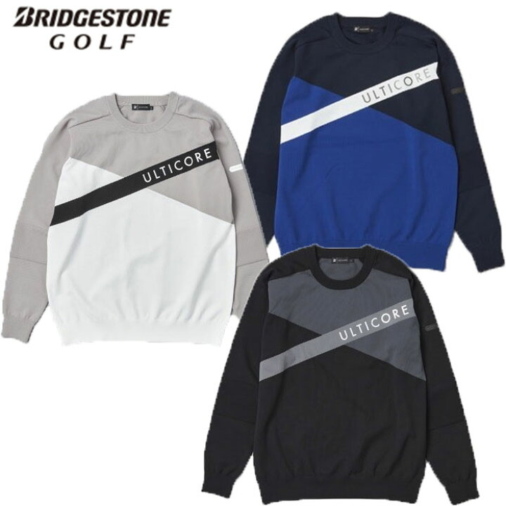 楽天市場】BRIDGESTONE GOLF ULTICORE 24年秋冬 長袖クルーネック  