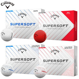 Callaway SUPERSOFT / SUPERSOFT SPLATTER 360 St{[ 2025 {dl1_[Xi12j X[p[\tg Xvb^[ LEFC