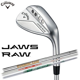 【一部即納】Callaway -キャロウェイ- JAWS RAW WEDGE CHROME 日本仕様 Dynamic Gold / N.S.PRO シャフト ジョーズ ロウ ウェッジ クロム