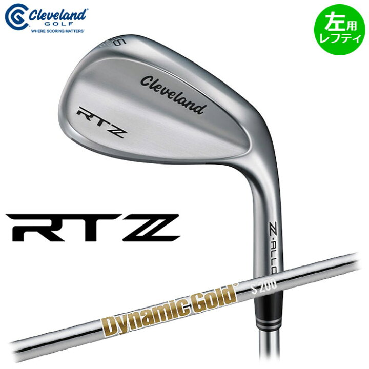 楽天市場】【左用 レフティ】Cleveland RTZ ウェッジ ツアーサテン 