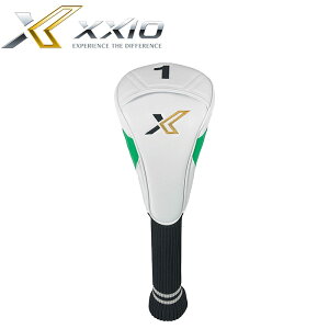 ダンロップ XXIO（ゼクシオ） ドライバー用ヘッドカバー 【GGE-X149D】カラー：ホワイト -DUNLOP-