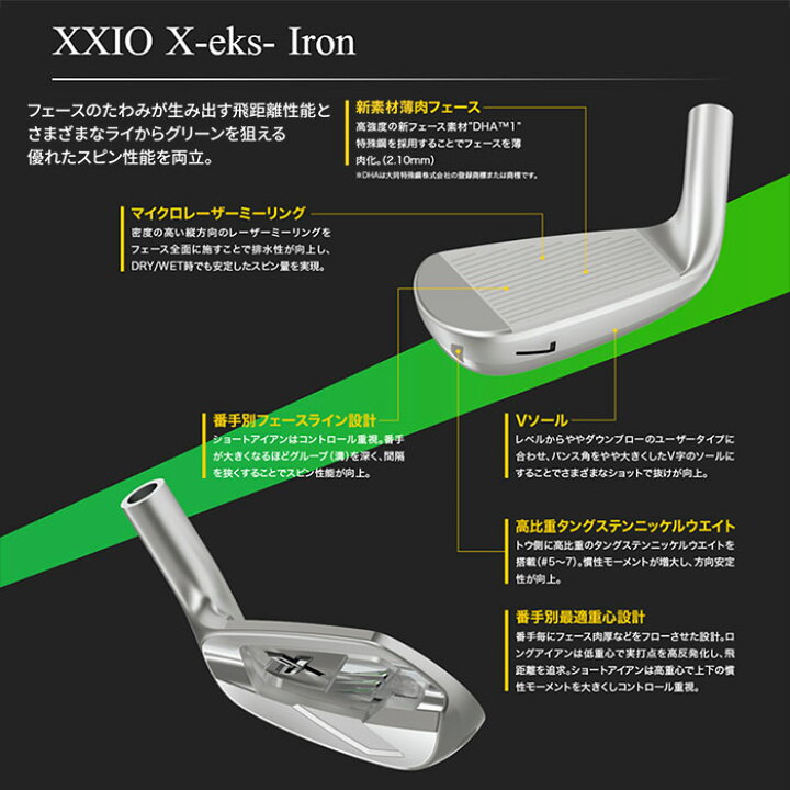 楽天市場】【一部即納OK】ダンロップ -DUNLOP- XXIO X-eks-（エックス 