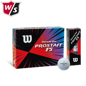 Wilson PROSTAFF FS ゴルフボール （37336）1ダース（12球入り）-ウィルソン-