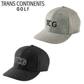 TRANS CONTINENTS GOLF ウールライクキャップ【TCC-037】 -トランス コンチネンツ-