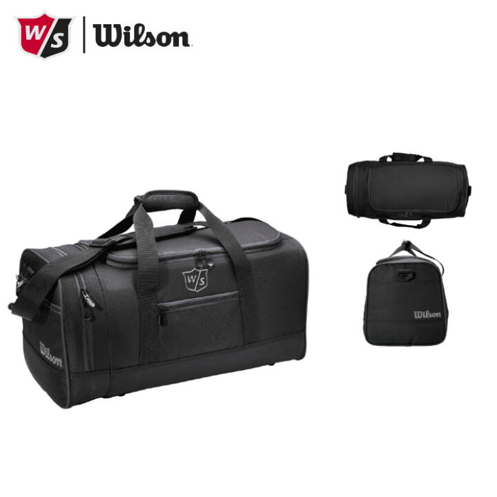 楽天市場】Wilson ボストンバッグ【WSG-102BB】（26127） ブラック 