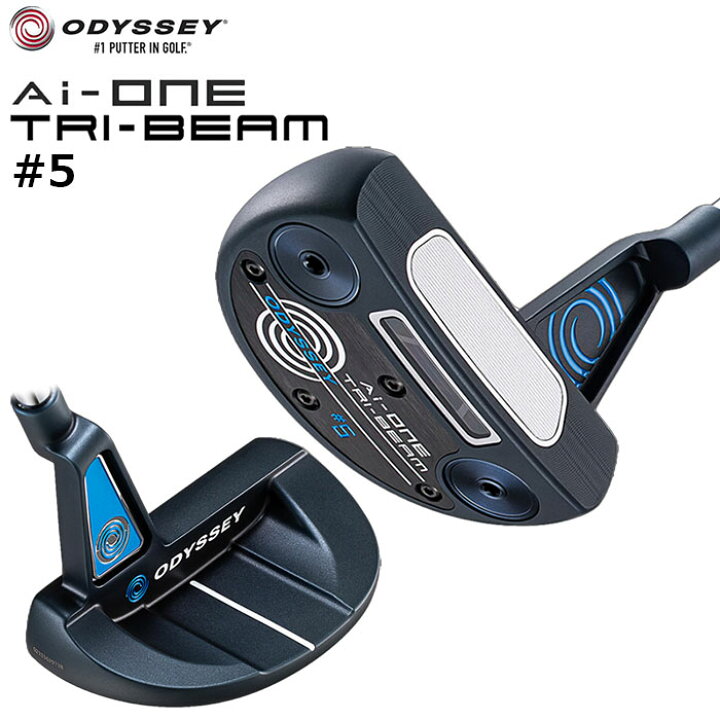 楽天市場】ODYSSEY Ai-ONE TRI-BEAM #5 パター 日本仕様STROKE LAB 90 