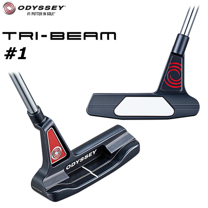 楽天市場】【一部即納OK】ODYSSEY TRI-BEAM #1 パター 日本仕様STROKE 